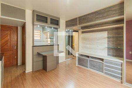 Sala de apartamento à venda com 2 quartos, 52m² em Cristal, Porto Alegre