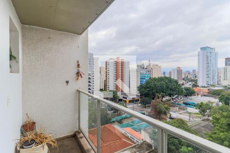 Varanda da Sala de apartamento à venda com 2 quartos, 91m² em Campo Belo, São Paulo