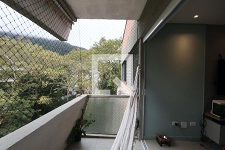 Varanda de apartamento para alugar com 3 quartos, 80m² em Jardim Tejereba, Guarujá