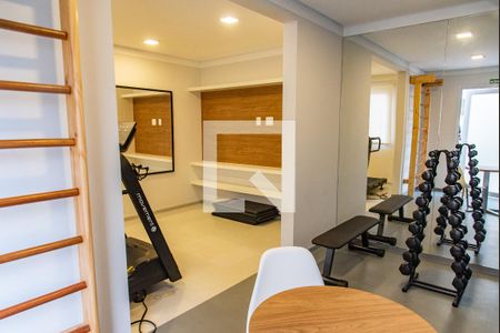 Área comum - Academia de apartamento para alugar com 2 quartos, 32m² em Cambuci, São Paulo