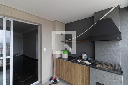 Varanda Sala/Cozinha de apartamento à venda com 2 quartos, 59m² em Jardim Matarazzo, São Paulo