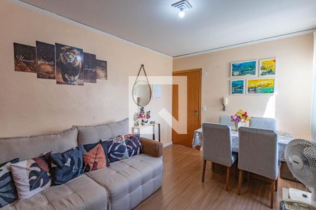 Sala de apartamento à venda com 2 quartos, 46m² em Campanário, Diadema