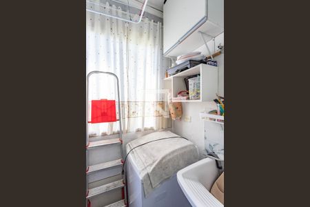 Área de serviço de apartamento à venda com 2 quartos, 46m² em Campanário, Diadema