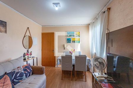 Sala de apartamento à venda com 2 quartos, 46m² em Campanário, Diadema