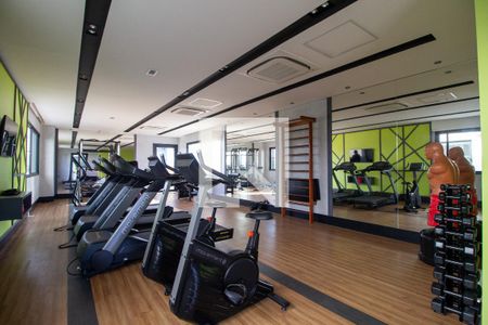 Área comum de apartamento para alugar com 1 quarto, 47m² em Parque Campolim, Sorocaba