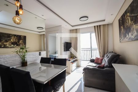 Sala de apartamento à venda com 2 quartos, 47m² em Parque Reboucas, São Paulo