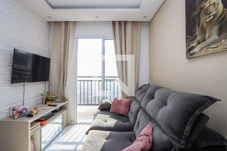 Sala de apartamento à venda com 2 quartos, 47m² em Parque Reboucas, São Paulo
