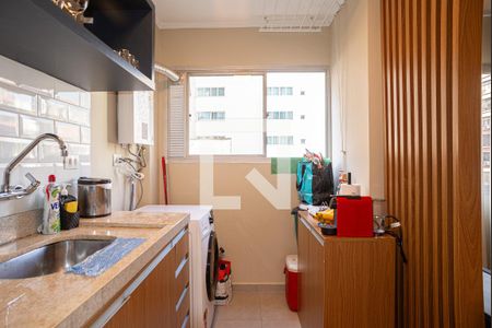 Cozinha de apartamento para alugar com 1 quarto, 36m² em Consolação, São Paulo
