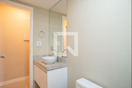 Banheiro Social de apartamento para alugar com 1 quarto, 36m² em Consolação, São Paulo