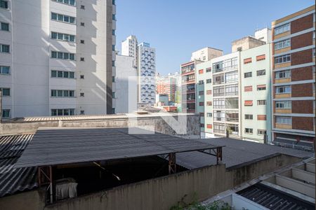 Vista da Sala de apartamento à venda com 1 quarto, 36m² em Consolação, São Paulo