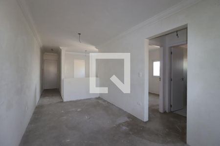 Sala de apartamento à venda com 2 quartos, 61m² em Vila Curuçá, Santo André