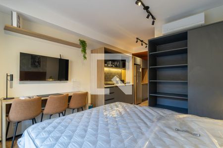 Studio de kitnet/studio para alugar com 1 quarto, 30m² em Indianópolis, São Paulo