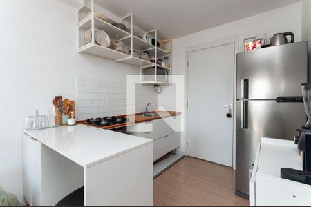 Cozinha Americana de apartamento para alugar com 1 quarto, 29m² em Parque Industrial Tomas Edson, São Paulo