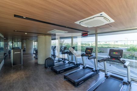 Área comum - Academia de kitnet/studio à venda com 1 quarto, 47m² em Pinheiros, São Paulo