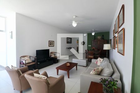 Sala de apartamento para alugar com 4 quartos, 152m² em Centro, Guarujá