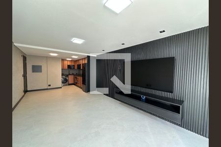 Sala de apartamento à venda com 2 quartos, 68m² em Alphaville Industrial, Barueri