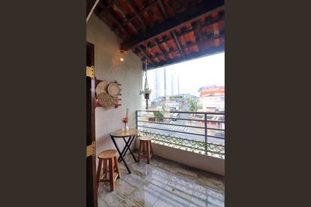 Varanda do Quarto 1  de casa à venda com 3 quartos, 230m² em Vila Rosa, São Bernardo do Campo