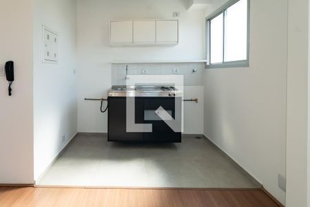 Sala/Cozinha de apartamento à venda com 1 quarto, 32m² em Consolação, São Paulo