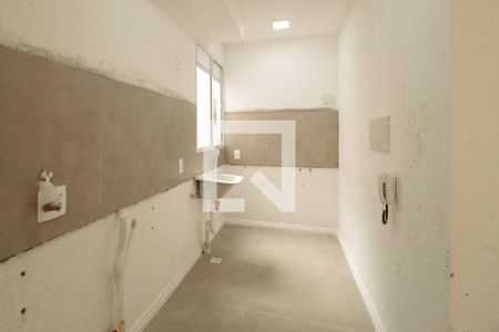 Cozinha de apartamento à venda com 2 quartos, 42m² em Santa Rosa de Lima, Porto Alegre
