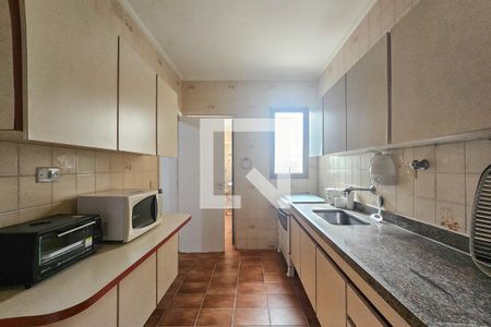 Cozinha de apartamento para alugar com 3 quartos, 103m² em Vila Julia, Guarujá