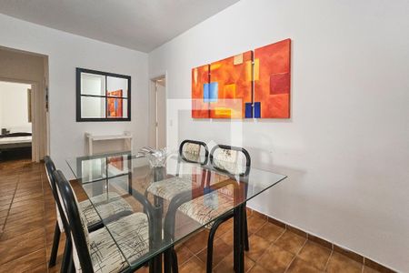 Sala de apartamento para alugar com 3 quartos, 103m² em Vila Julia, Guarujá