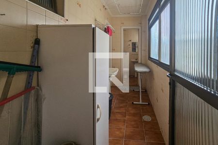 Área de serviço de apartamento para alugar com 3 quartos, 103m² em Vila Julia, Guarujá