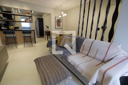 Sala de apartamento à venda com 4 quartos, 130m² em Jardim Bela Vista, Santo André