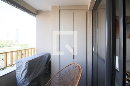 Varanda de apartamento para alugar com 1 quarto, 27m² em Vila Olímpia, São Paulo