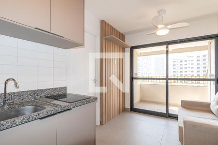 Sala/Cozinha de apartamento para alugar com 1 quarto, 26m² em Vila Olímpia, São Paulo
