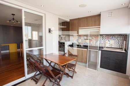 Varanda da Sala de apartamento à venda com 2 quartos, 74m² em Santa Teresinha, São Paulo