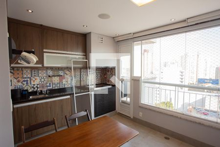 Varanda da Sala de apartamento à venda com 2 quartos, 74m² em Santa Teresinha, São Paulo