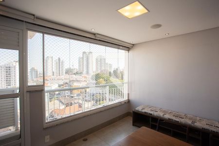 Varanda da Sala de apartamento à venda com 2 quartos, 74m² em Santa Teresinha, São Paulo
