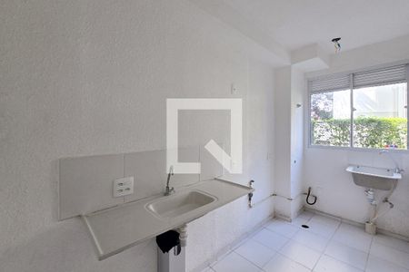 Cozinha de apartamento para alugar com 1 quarto, 42m² em Jardim Sao Saverio, São Bernardo do Campo