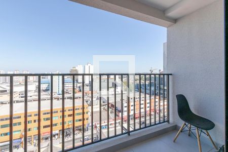 Varanda de kitnet/studio para alugar com 1 quarto, 24m² em Santo Amaro, São Paulo