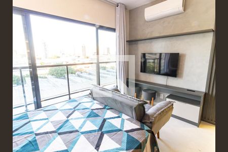 Sala/Quarto de apartamento para alugar com 1 quarto, 34m² em Mooca, São Paulo