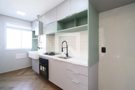 Cozinha de apartamento à venda com 2 quartos, 37m² em Água Branca, São Paulo
