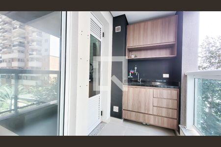 Varanda da Sala de apartamento à venda com 2 quartos, 61m² em Botafogo, Campinas