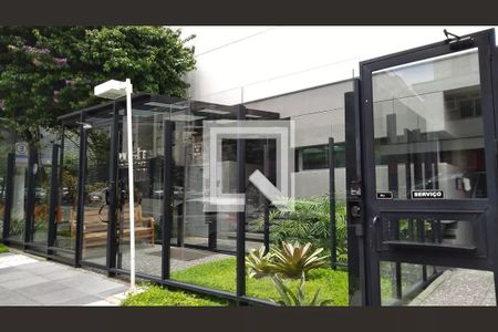 Fachada de apartamento para alugar com 1 quarto, 36m² em Indianópolis, São Paulo