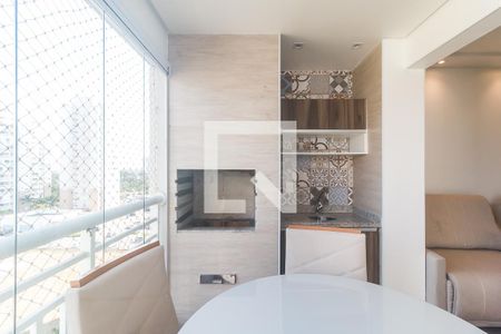 Varanda da Sala de apartamento para alugar com 3 quartos, 86m² em Vila Suissa, Mogi das Cruzes