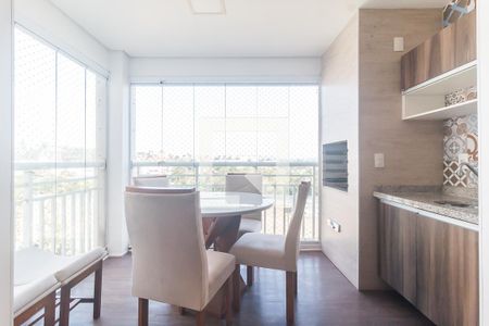 Varanda da Sala de apartamento para alugar com 3 quartos, 86m² em Vila Suissa, Mogi das Cruzes