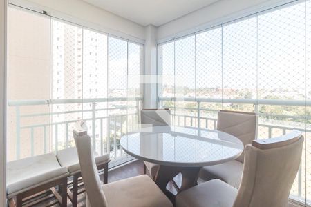 Varanda da Sala de apartamento para alugar com 3 quartos, 86m² em Vila Suissa, Mogi das Cruzes