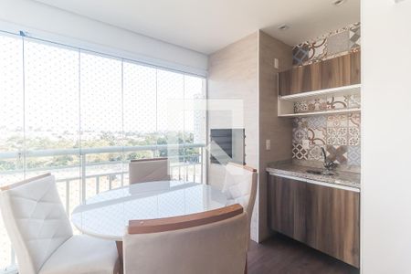 Varanda da Sala de apartamento para alugar com 3 quartos, 86m² em Vila Suissa, Mogi das Cruzes