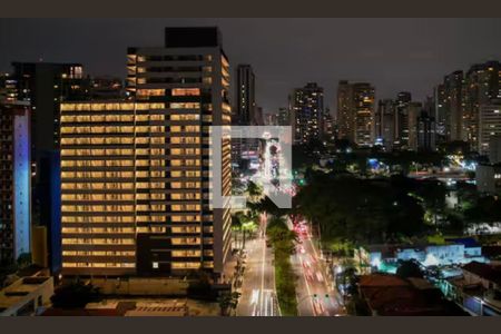 Vista de kitnet/studio à venda com 1 quarto, 22m² em Santo Amaro, São Paulo