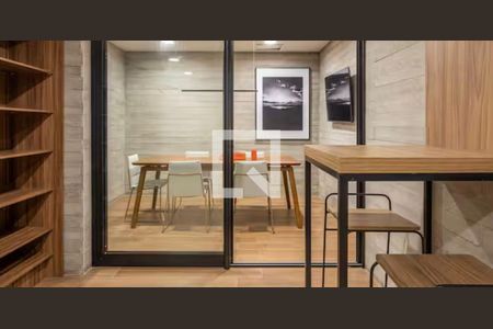 Área comum de kitnet/studio à venda com 1 quarto, 22m² em Santo Amaro, São Paulo