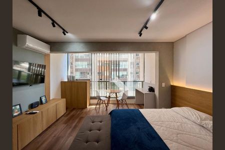 Studio de kitnet/studio para alugar com 1 quarto, 30m² em Jardim das Acacias, São Paulo