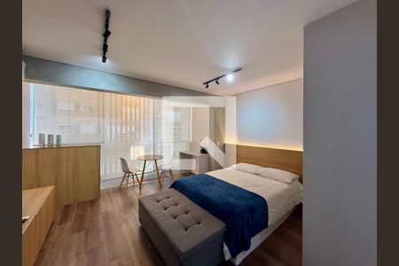 Studio de kitnet/studio para alugar com 1 quarto, 30m² em Jardim das Acacias, São Paulo