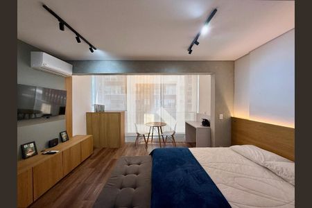 Studio de kitnet/studio para alugar com 1 quarto, 30m² em Jardim das Acacias, São Paulo