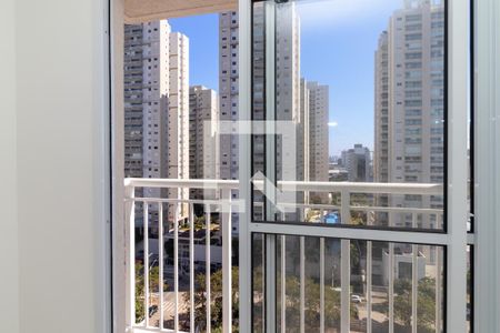 Sacada da Sala de apartamento para alugar com 1 quarto, 31m² em Parque Industrial Tomas Edson, São Paulo