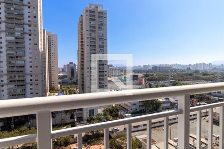 Sacada da Sala de apartamento para alugar com 1 quarto, 31m² em Parque Industrial Tomas Edson, São Paulo