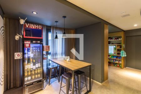 Área comum de kitnet/studio à venda com 1 quarto, 24m² em Campo Belo, São Paulo